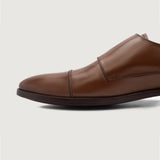 Cushioned Leather Insole & Ergonomic Arch Support Construction Detail