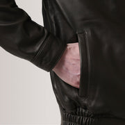 Alfred Leather Bomber Jacket – alternate product view 6