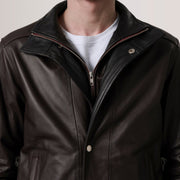 Alfred Leather Bomber Jacket – alternate product view 4