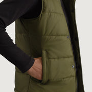 Interior View Showing Quilted Viscose Lining &amp; Dual Inside Utility Storage Pockets
