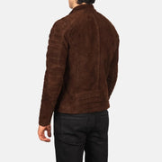 Faisor Mocha Biker Jacket – alternate product view 5