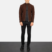 
Fernando Quilted Leather Biker Jacket – alternate product view 3