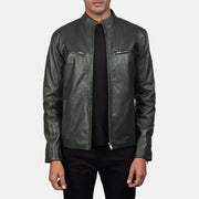 Ionic Leather Biker Jacket – alternate product view 1