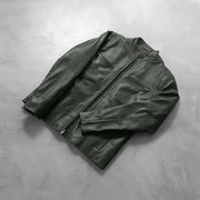 Ionic Leather Biker Jacket – alternate product view 7