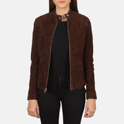 Kelsee Leather Biker Jacket – alternate product view 1