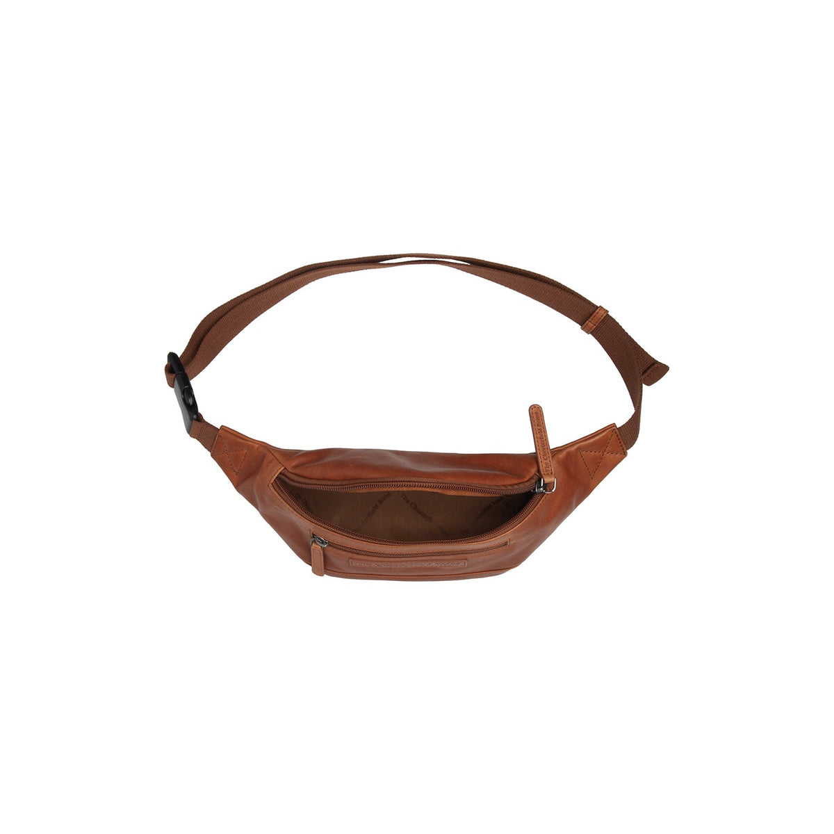 Cognac Leather Belt Bag Brana, detail view 1