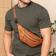 Brana Full-Grain Leather Belt Bag – alternate product view 2