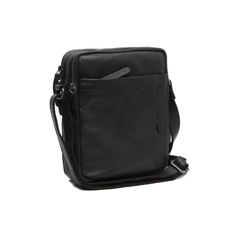 Alva Full-Grain Leather Crossbody Bag in Classic 100% Full-Grain Leather - Full Exterior Front Profile View | Buy Online