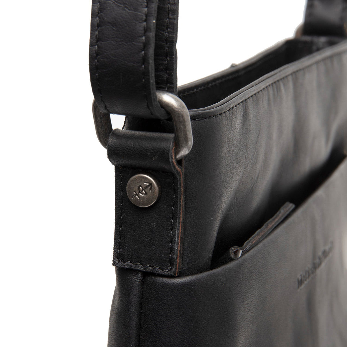 
Interior View Showing Dedicated Padded Laptop Sleeve & Multi-Compartment Organization