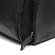 
Leather Garment Bag Finlay - Lateral Side Profile View Showing Sleeve Cut & Athletic Taper Fit