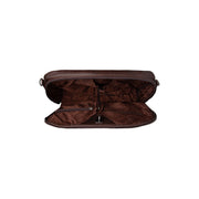
Authentic 100% Full-Grain Leather Grain Texture & Heavy-Duty Seam Stitching Detail