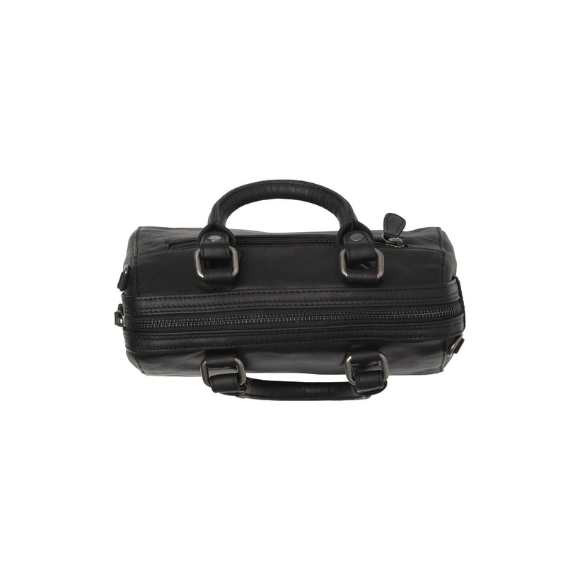 Classic 100% Full-Grain leather Goods - Back View Showing Tailored Shoulder Fit & Clean Hemline