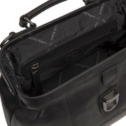 Classic 100% Full-Grain leather Goods - Back View Showing Tailored Shoulder Fit & Clean Hemline