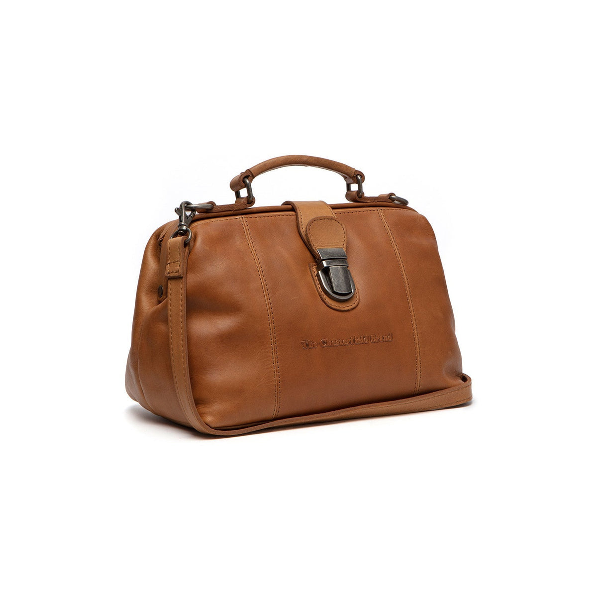 Interior View Showing Quilted Viscose Lining & Dual Inside Utility Storage Pockets