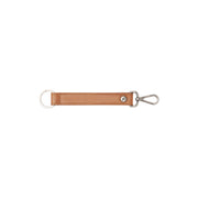 Cognac 100% Full-Grain leather Goods - Back View Showing Tailored Shoulder Fit & Clean Hemline