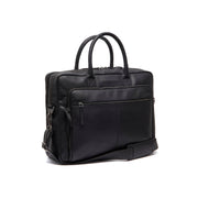 Tacama Full-Grain Leather Laptop Bag in Classic 100% Full-Grain Leather - Full Exterior Front Profile View | Buy Online