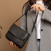 Miloa Full-Grain Leather Shoulder Bag – alternate product view 2