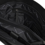 Classic 100% Full-Grain leather Bag - Rear Perspective Showing Reinforced Leather Straps & Stitching
