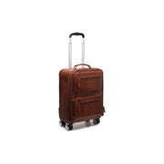
Leather Trolley San Marino in Classic 100% Full-Grain Leather - Front Profile View & Tailored Silhouette | Buy Online