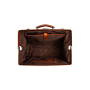 Interior View Showing Dedicated Padded Laptop Sleeve &amp; Multi-Compartment Organization