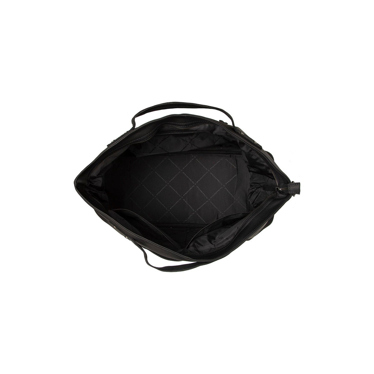 Interior View Showing Dedicated Padded Laptop Sleeve & Multi-Compartment Organization