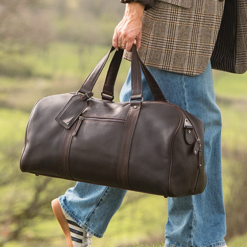 Rivaro Full-Grain Leather Weekender Bag – alternate product view 2