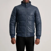 Lucas Leather Bomber Jacket – alternate product view 4