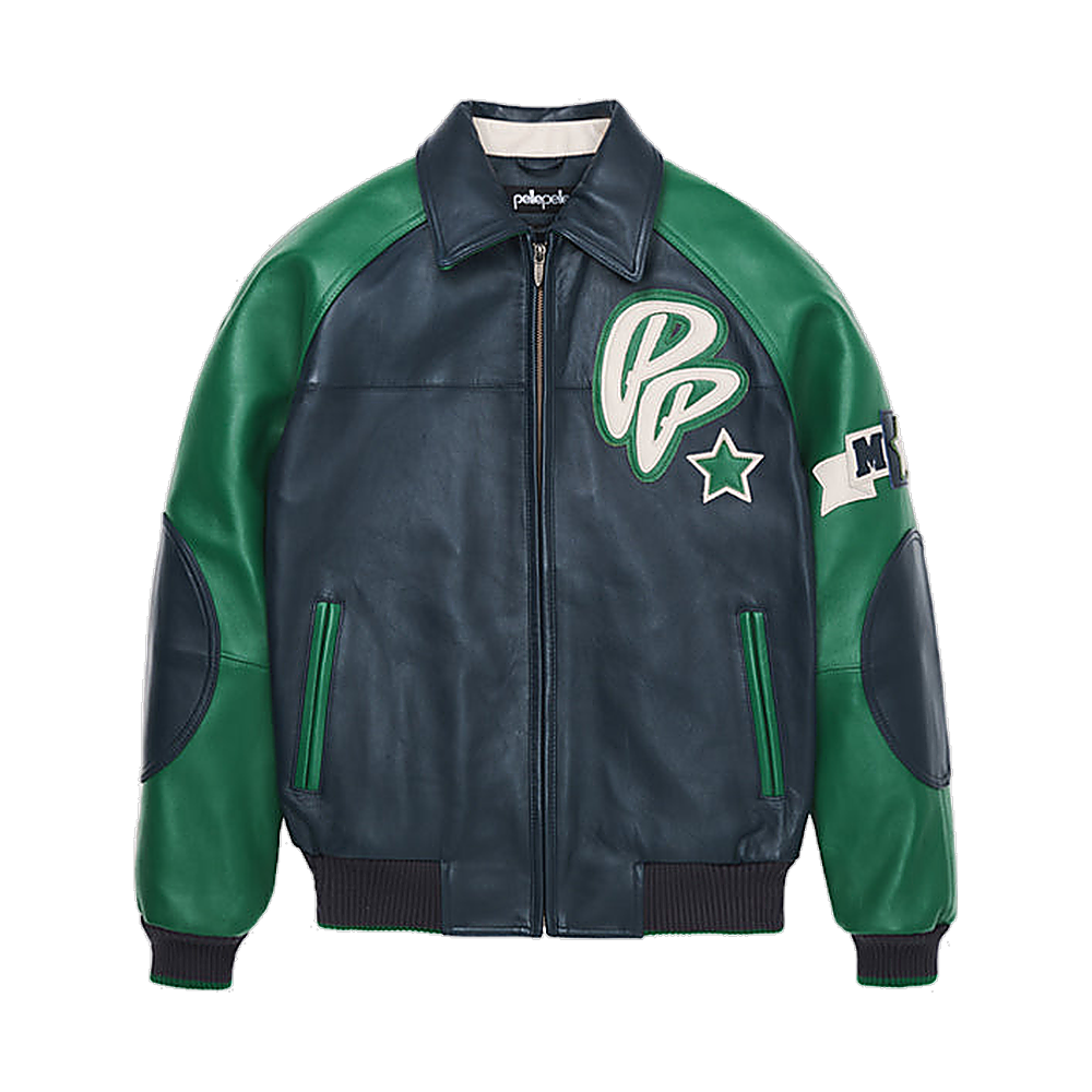 
Classic Soda Club Leather Jacket
