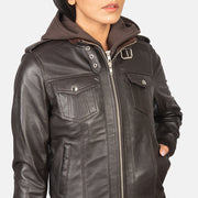Interior View Showing Quilted Polyester Lining & Dual Inside Utility Storage Pockets