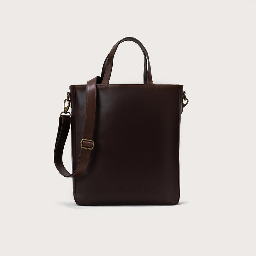 The Poet Leather Tote Bag